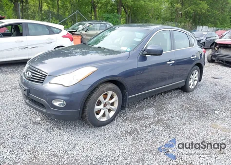2010 Infiniti Ex35 Journey from USA, damaged, VIN JN1AJ0HR8AM752899